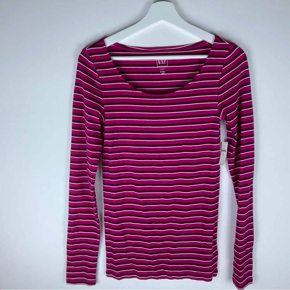 Gap Women’s Crewneck Long Sleeve T-Shirt Modern T -Size S Tall